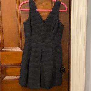 Worn 1x Black Banana Republic tweed dress size 4P